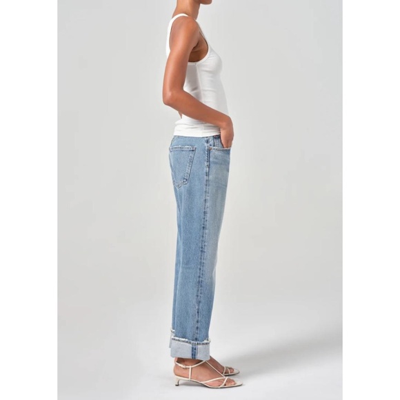 AGOLDE Fran Low Slung Straight Jeans - Picture 3 of 10